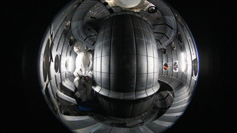 Swiss Plasma Center Tokamak Thermonuclear Fusion Reactor