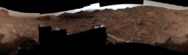 Sierra Maigualida Curiosity Panorama