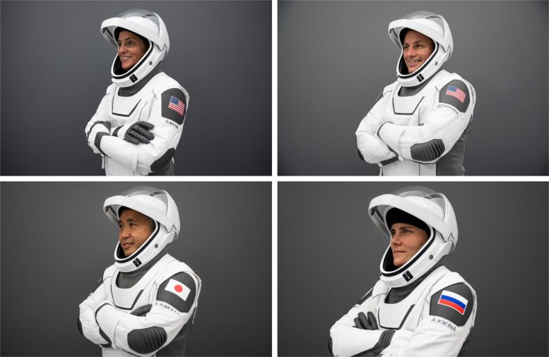 NASA SpaceX Crew-5 Collage