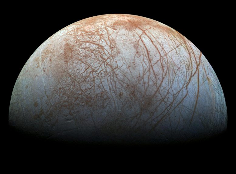 Watery Plumes Jupiter's Moon Europa