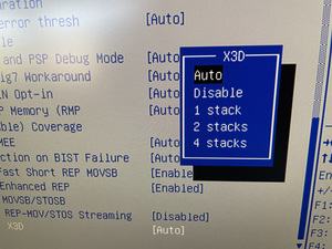 X3D-Stocking Im BIOS supports EPOC-servers