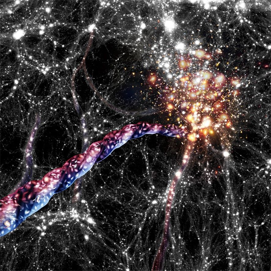Astronomers are discovering the largest known rotating structures in the universe