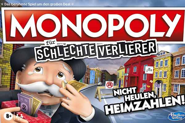Monopoly: For Bad Losers - Schchtel - Photography by Hasbro