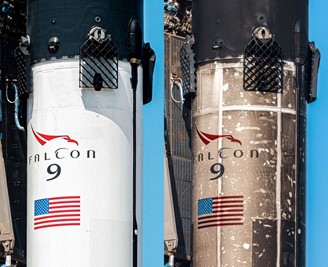 P1060 before its first launch in 2020 compared to the current state of the rocket