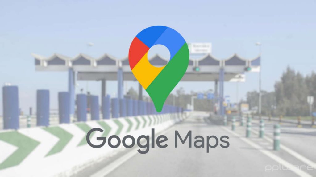 Google Maps portagens autoestrada valor