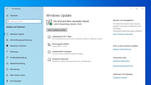 Update Windows 10 in advance.