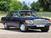 The 450 SEL was registered in the lot by his friend Alain Dominic Perrin who was in its original state at the time of the Bonhams sale in 2015.  Photo by Bonhams