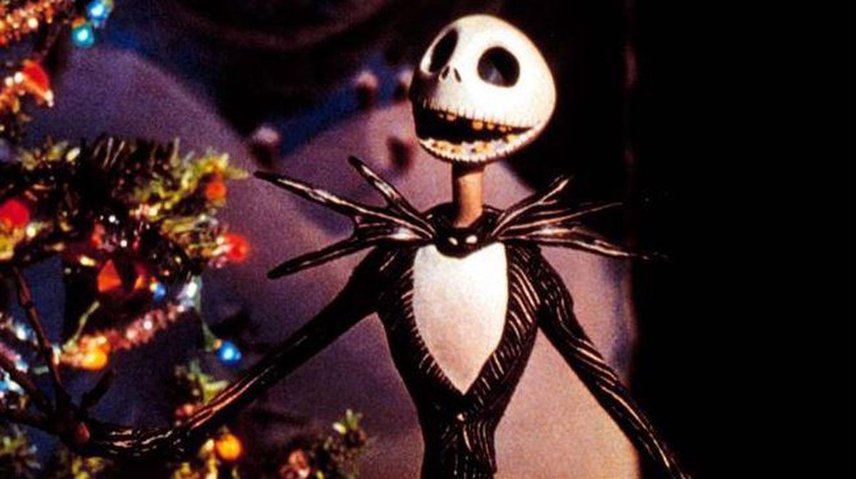 Jack Schellington in the Tim Burton film.