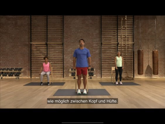 Apple Fitness + - Screenshot Training