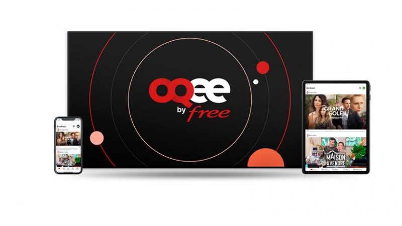 Which Freebox subscribers have access to the Oqee service and on which screens: A table summary