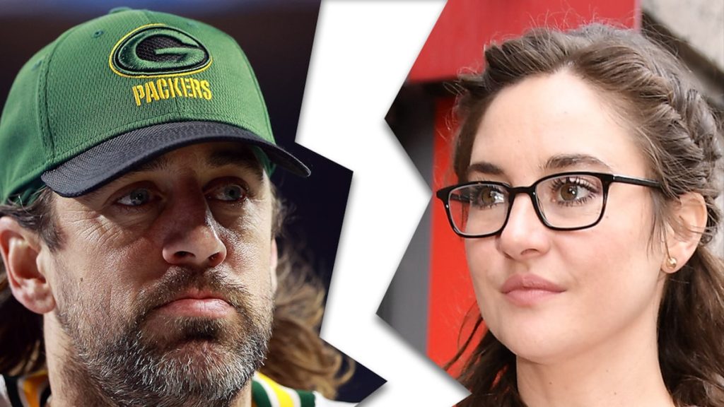 Aaron Rodgers and Shailene Woodley reportedly broke up