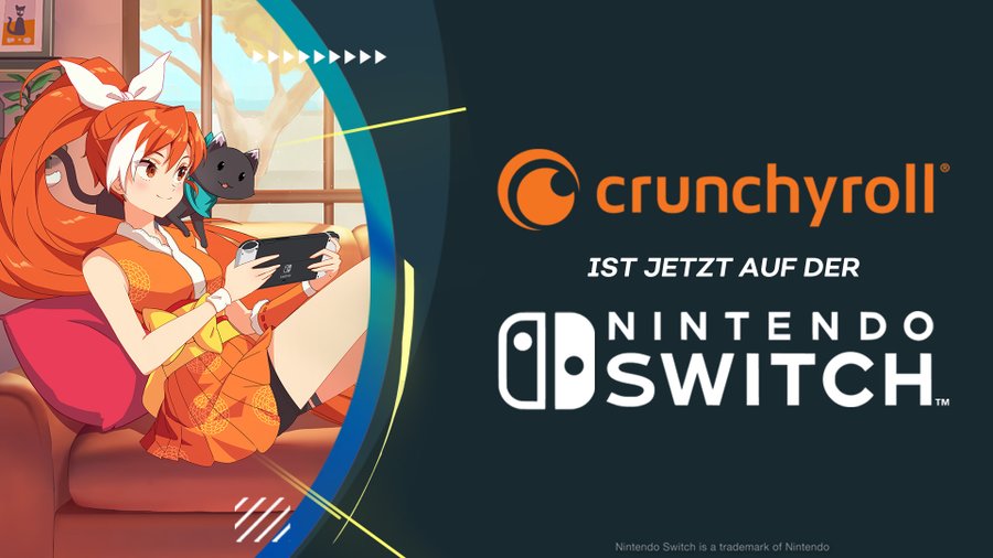 Crunchyroll is now available as an app on Nintendo Switch • Nintendo Connect