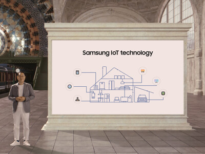 Smart Home Center: The new TV generation has a special function in Samsung's range of smart products.