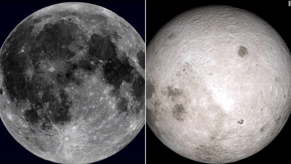 The near and far sides of the moon are surprisingly different.  A new study sheds light on the mystery