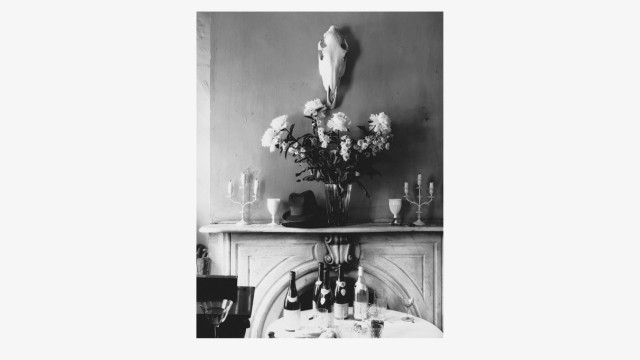 Svetlana Alpers on Walker Evans: Walker Evans shows a file "The drawing room in Muriel Draper's apartment"New York, 1934.