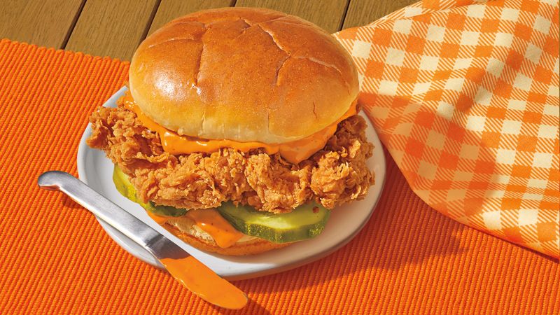 Popeyes launched a new spicy chicken sandwich as the competition heats up