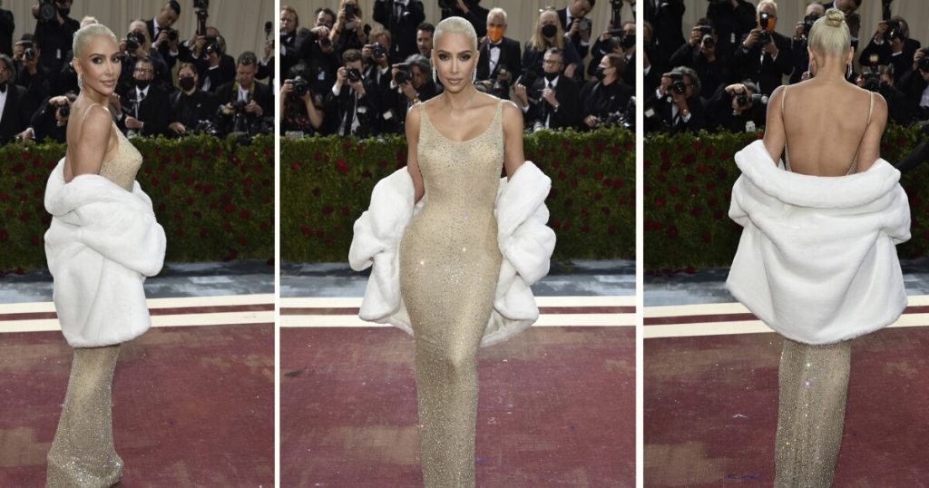 Conservatives are 'silent' that Kim Kardashian wore a Monroe dress