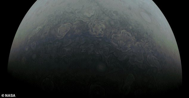 Initial images of the Jupiter flyby in April are publicly available on NASA's Juno mission webpage