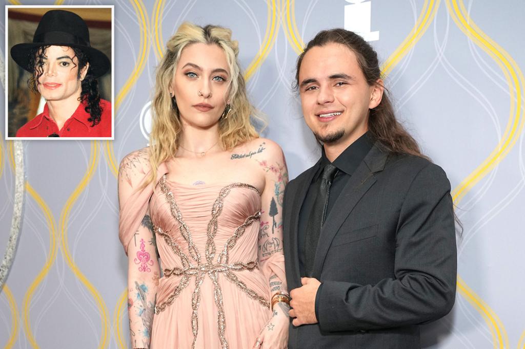 Paris and Prince Jackson honor her father Michael at the 2022 Tony Awards
