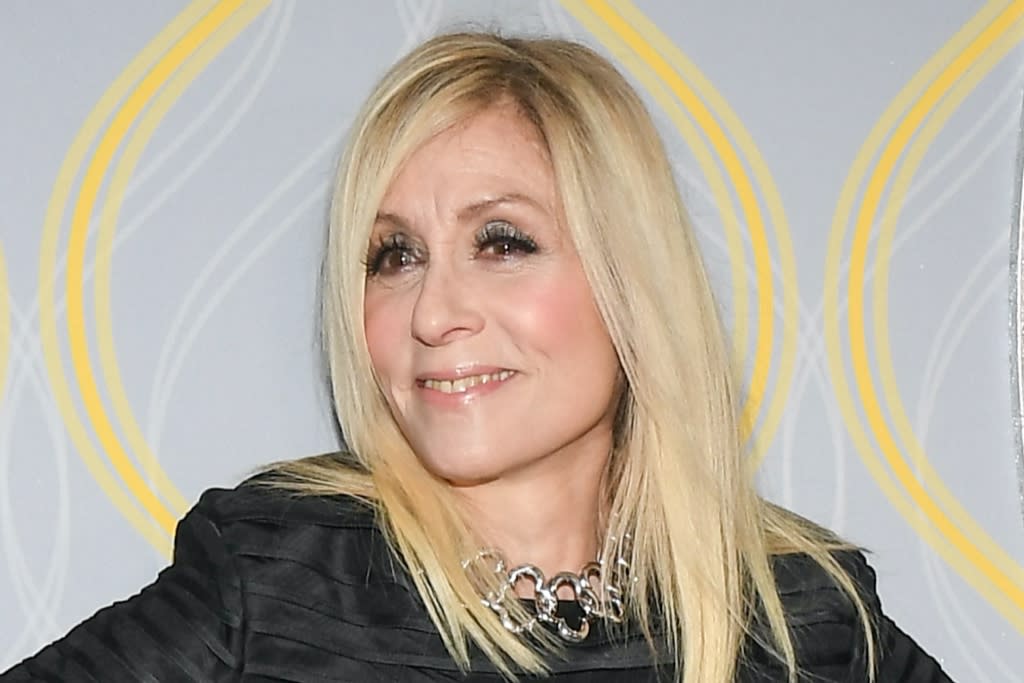 Judith Light goes dark in a ribbed dress and pointed pumps at the 2022 Tony Awards