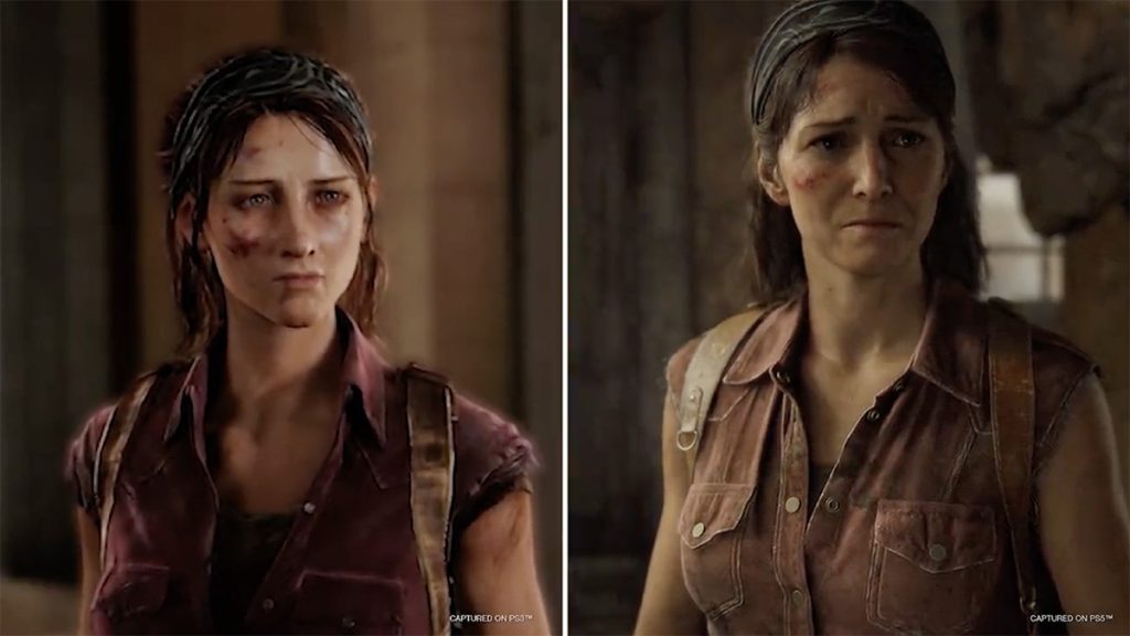 In "The Last of Us Part I", Tess is almost a different person. Each character's appearance is also reconstructed in a super-realistic way.