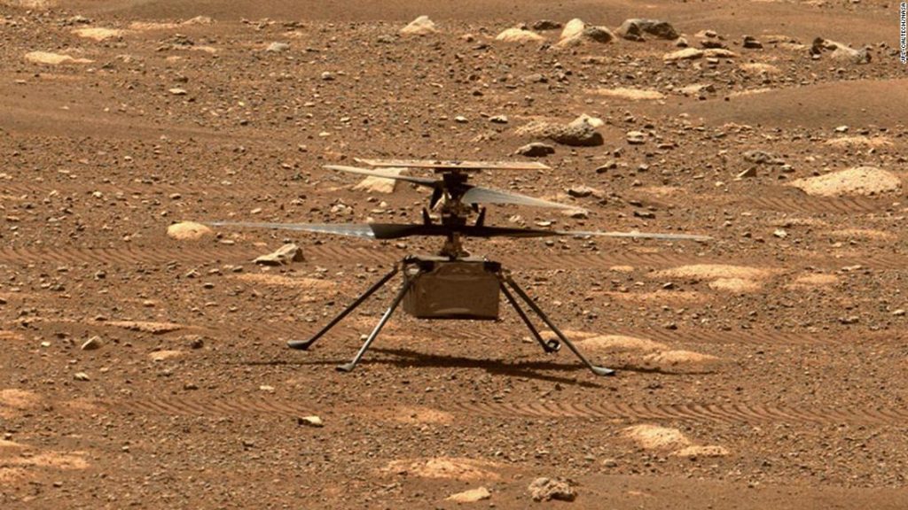 How a Creative Helicopter is battling the dusty winter's arrival on Mars