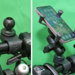 RAM MOUNTS is attached to the mini e-bike.  I managed to fix my smartphone and GoPro without tools[مراجعة مصغرة]- Home Appliance Watch
