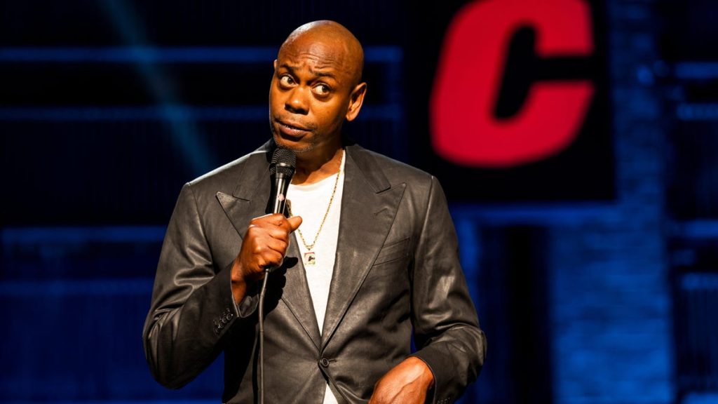 Netflix is ​​now playing Dave Chappelle random letters, it seems