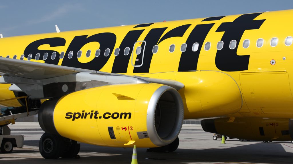The brakes of a Spirit Airlines plane caught fire after landing in Atlanta: NPR