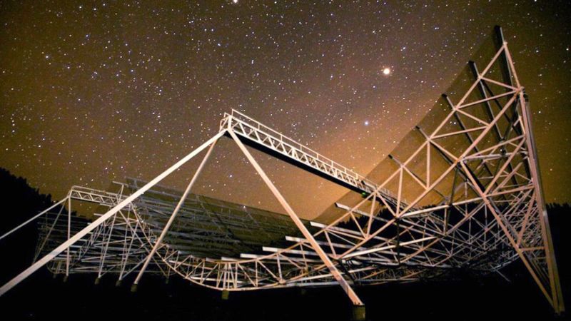 A mysterious fast radio explosion in space has a 'heartbeat' pattern.