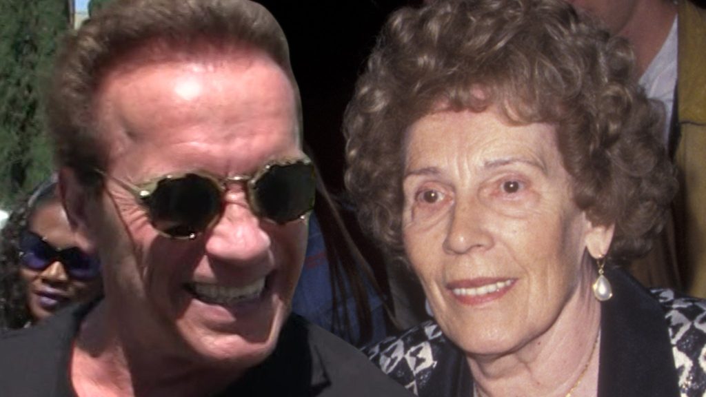 Arnold Schwarzenegger yells at his mum before his 75th birthday