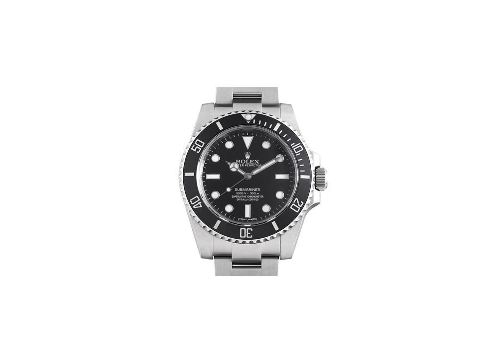 Rolex Submariner Without Date Photo Black Dial