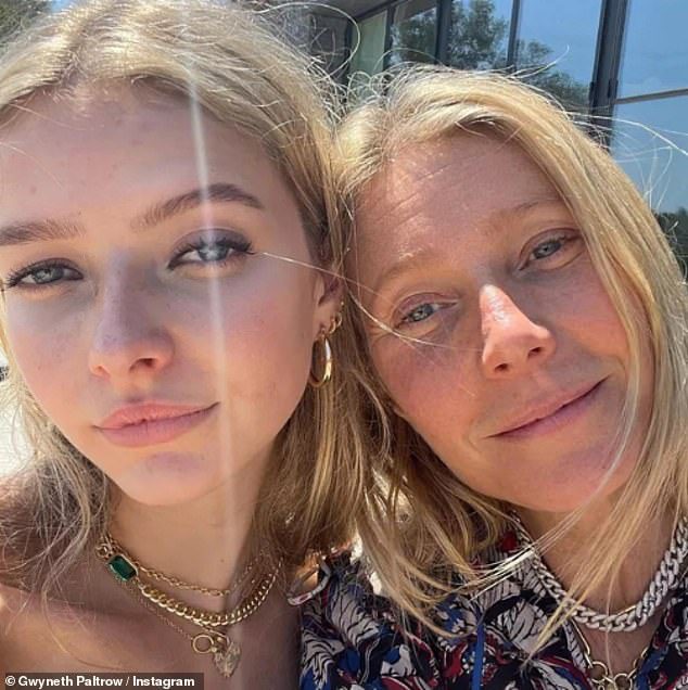Bad Apple: Gwyneth Paltrow's daughter, Apple Martin, 18, allegedly threw a riot party in the Hamptons which was closed by police