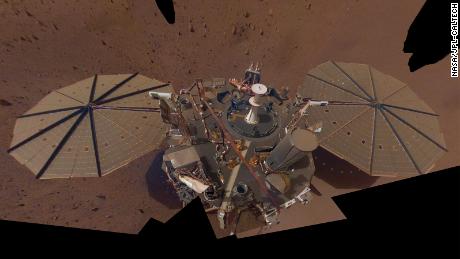 Dust-covered solar panels mean that NASA's Mars probe mission is nearing completion