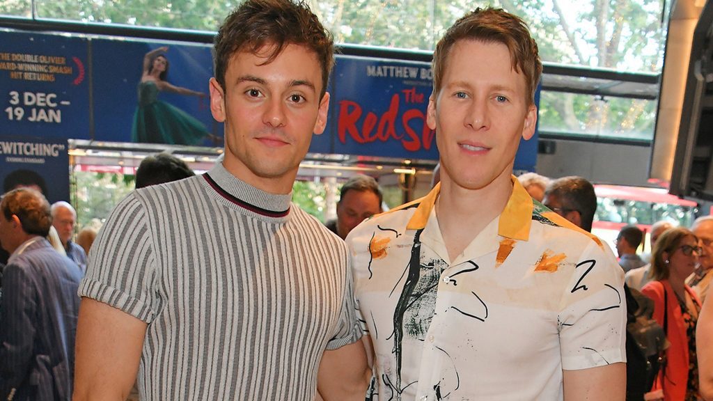 Tom Daly's husband said he suffered a head injury, and the recovery took him to Greece