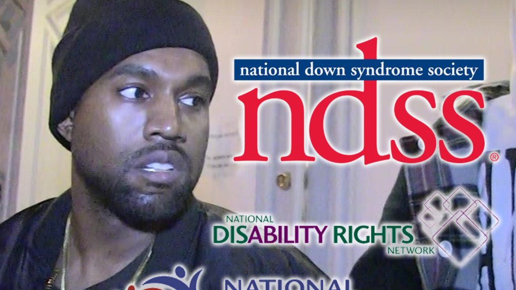 Kanye West was convicted of using R-Word By Down Syndrome, disability organizations
