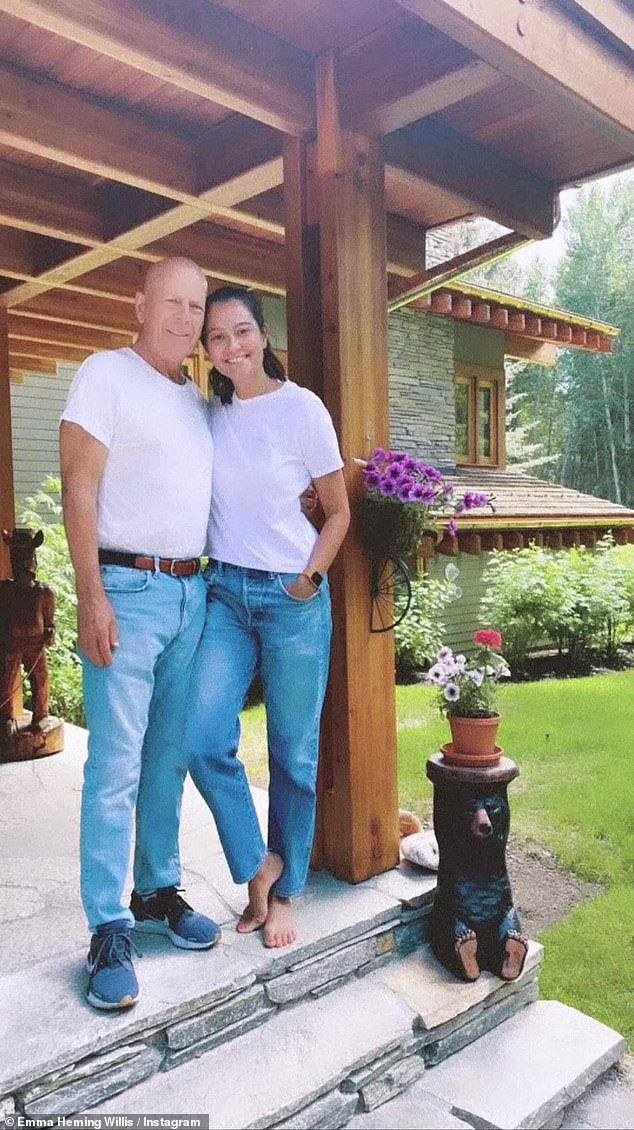 Glamour: Just seven months after husband Bruce Willis announced his retirement from acting, Emma Heming Willis has opened up about a 'magic' summer with her family