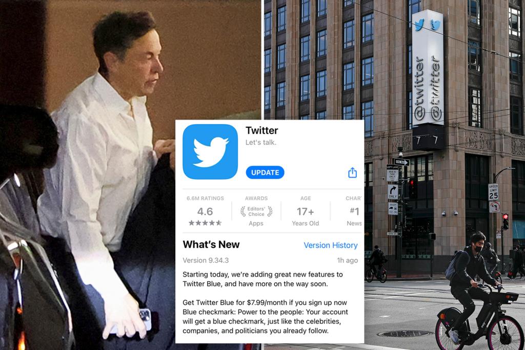 Elon Musk Officially Drops Twitter Blue Verification for $8 a Month