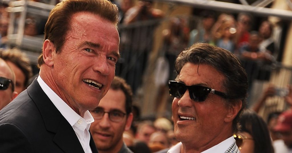 Arnold Schwarzenegger admits he cheated on Sylvester Stallone in a terrible movie