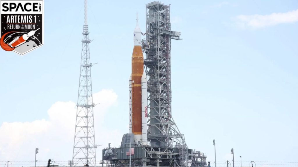 Watch a NASA Roll Artemis 1 rocket on the launch pad early Friday