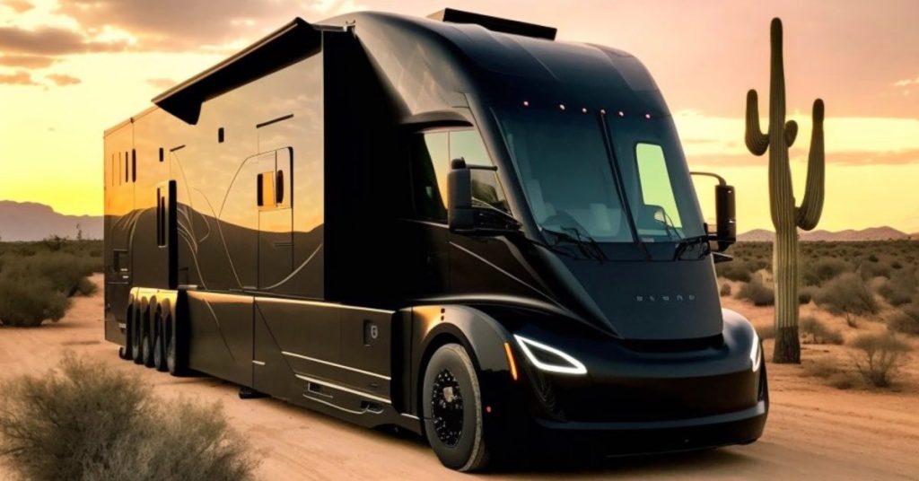 The Tesla Semi looks amazing as a mobile electric home