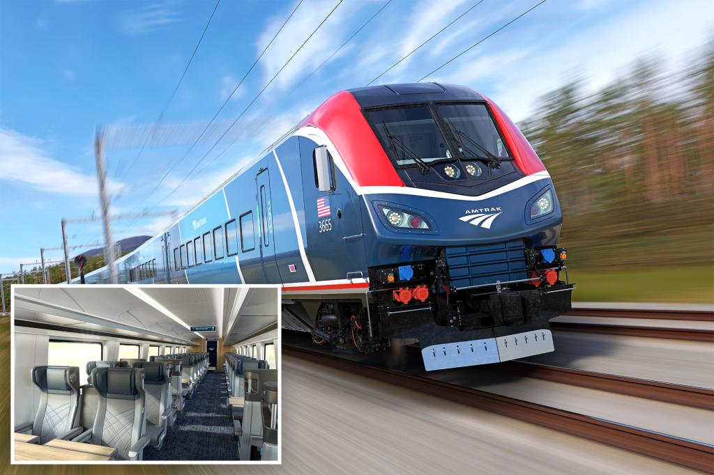 Amtrak unveils new Airo trains to replace older trains